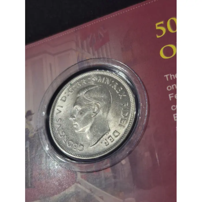 1951 FLORIN 50TH ANNIVERSARY OF FEDERATION 