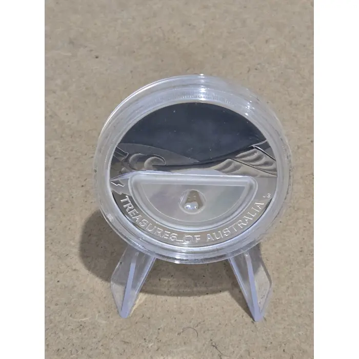 2011 Treasures of Australia Pearl 1oz silver proof coin