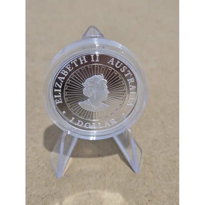 2022 Great Southern Land Blue Lepidolite 1oz silver proof coin