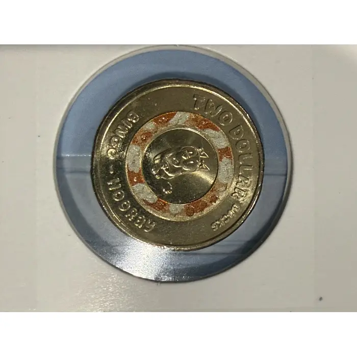 2026 Bluey $2 UNC Collector Folder with unsealed tube, + 2 coloured till coins