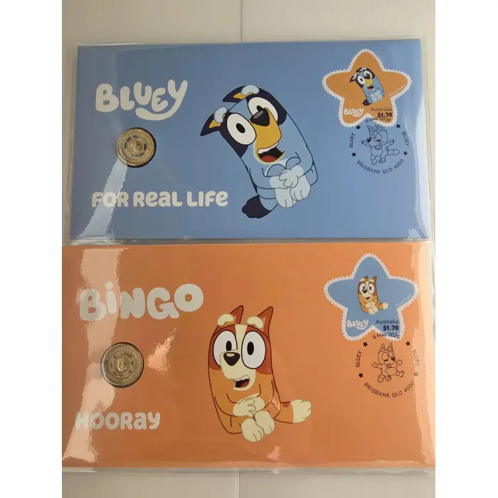 2026 $2 BLUEY PNC SET - BLUEY & BINGO