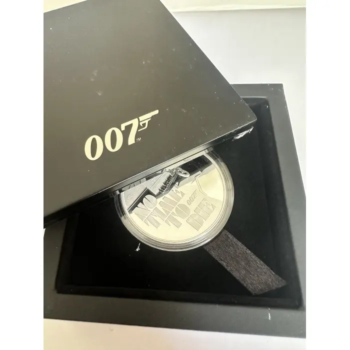 2020 “No Time to Die" 1 oz Silver Proof coin