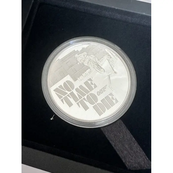 2020 “No Time to Die" 1 oz Silver Proof coin