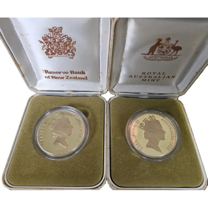 Australia & New Zealand ANZAC Two-Coin Set