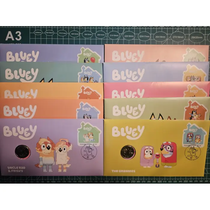 2024 bluey PNC full set of 10