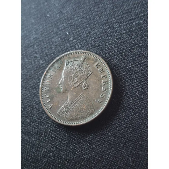 1884 ONE QUARTER ANNA BRITISH INDIA 