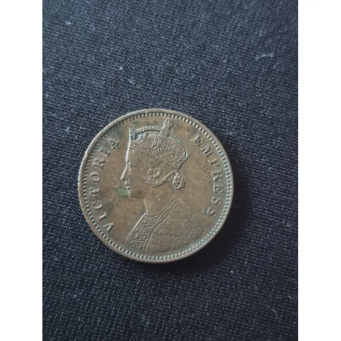 1884 ONE QUARTER ANNA BRITISH INDIA 