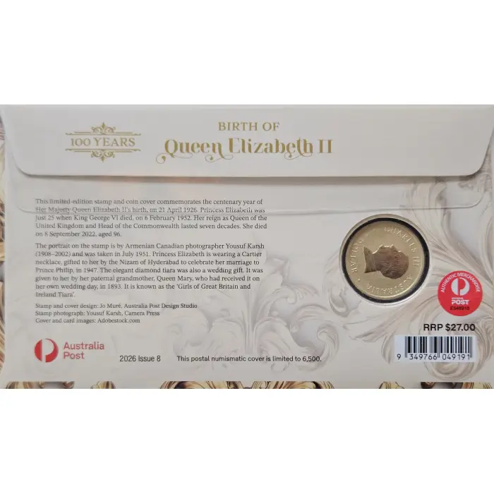 QEII 100TH ANNIVERSARY OF BIRTH PNC