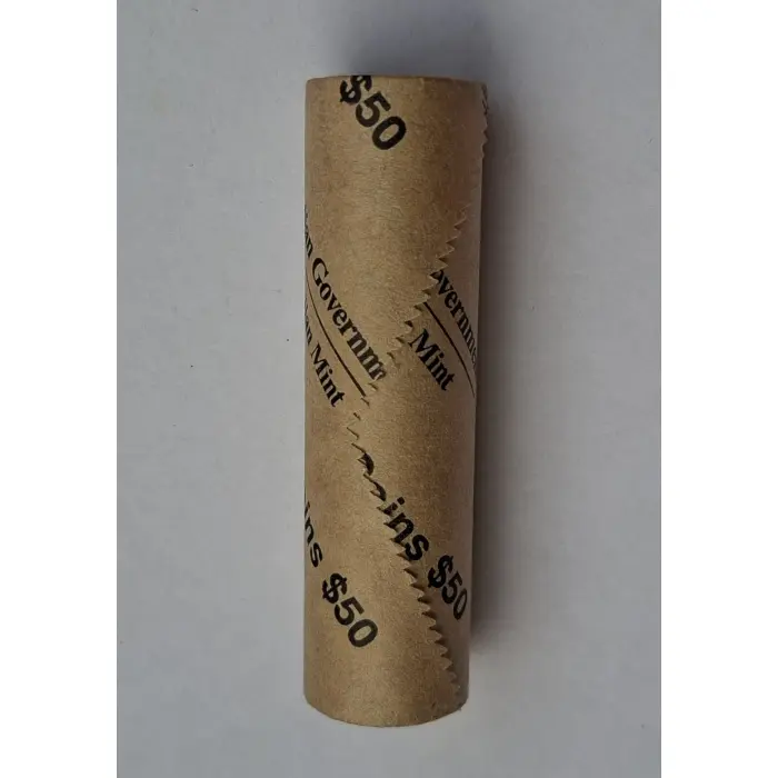 2019 $2 Lest We Forget Mosaic T/T Coloured Mint Roll (25 Coins)