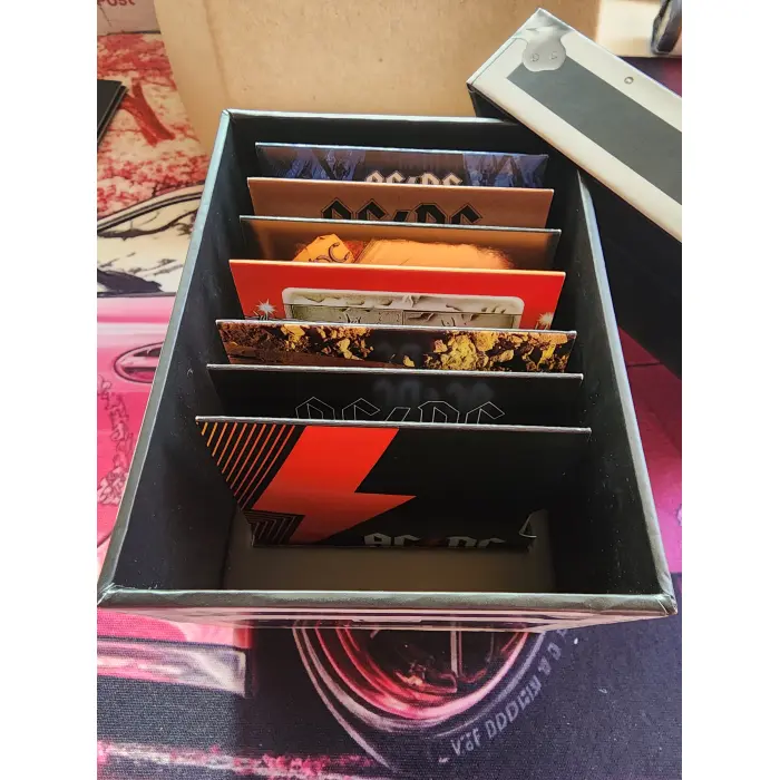 AC/DC 2020/2021 Seven 7 Coin Collection 20c Coloured UNC Coin Set Album Covers
