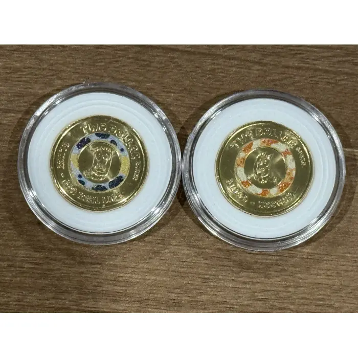 2026 $2 Bingo & Bluey UNC RAM Coloured till Coin.