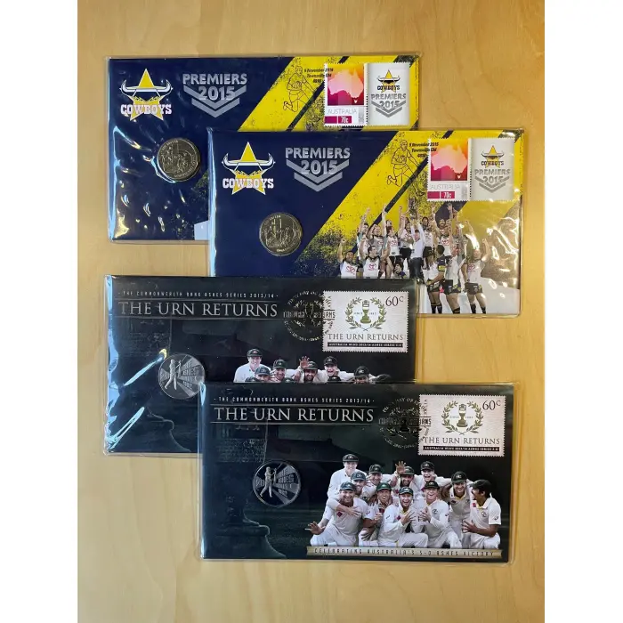 13 x PNC's of various denominations (.50/$1 & $2) 
