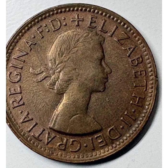 10 x 1961 Half Penny High Grade Coins