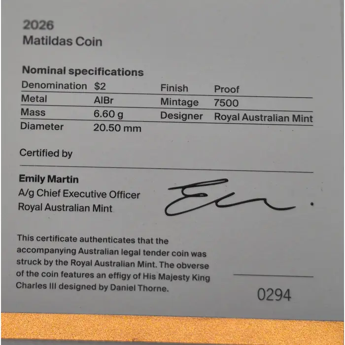 2026 Matildas Proof
